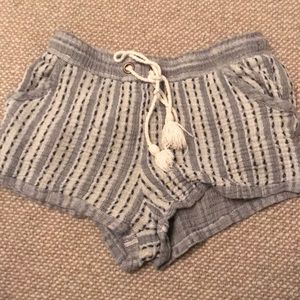 Small blue soft shorts